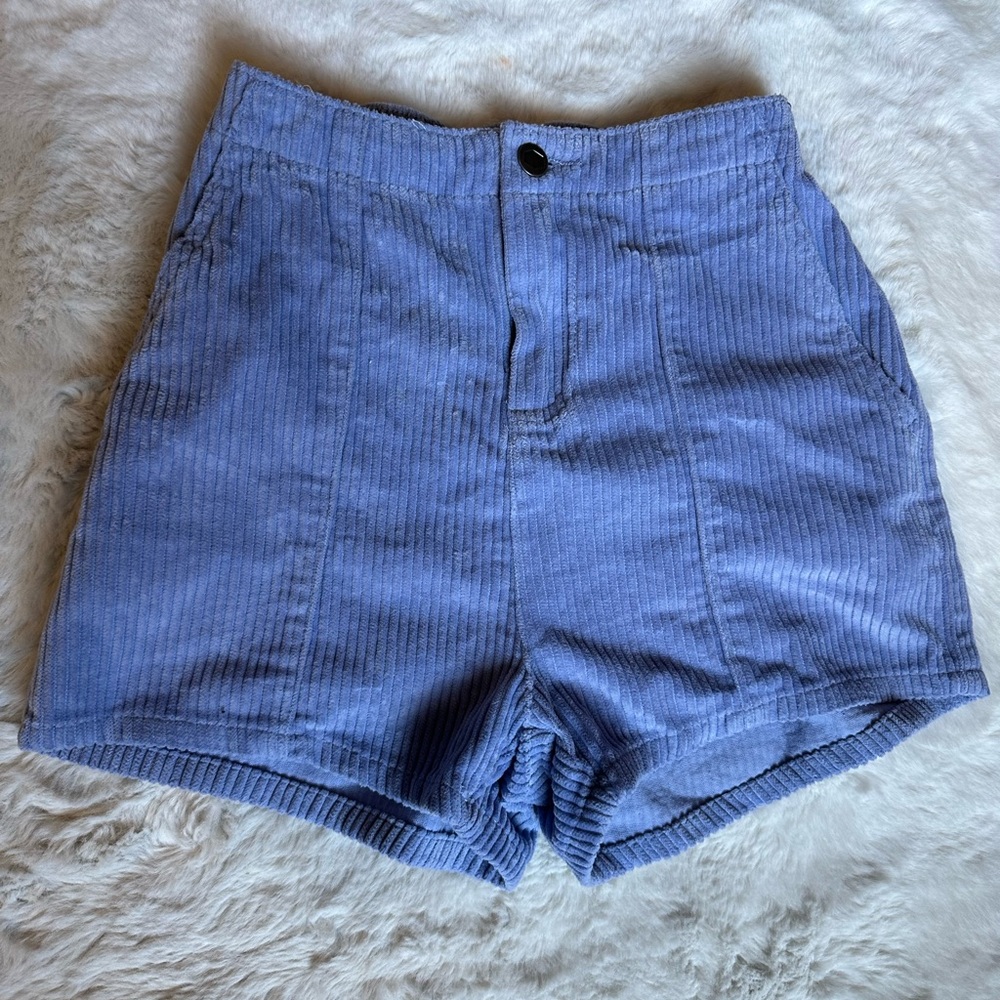 Corduroy shorts